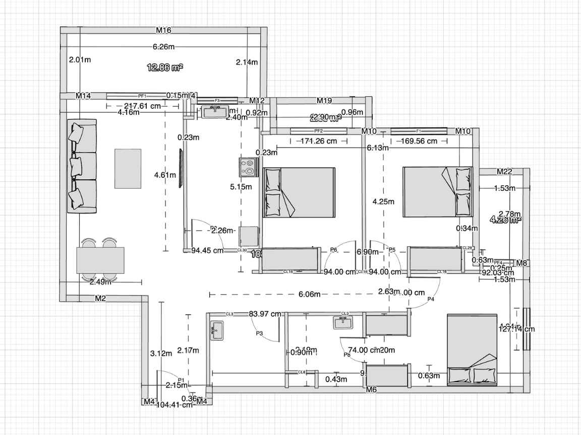 Plan 2D généré instantanément