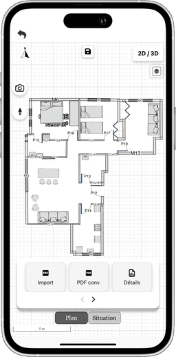 Aperçu de l'application