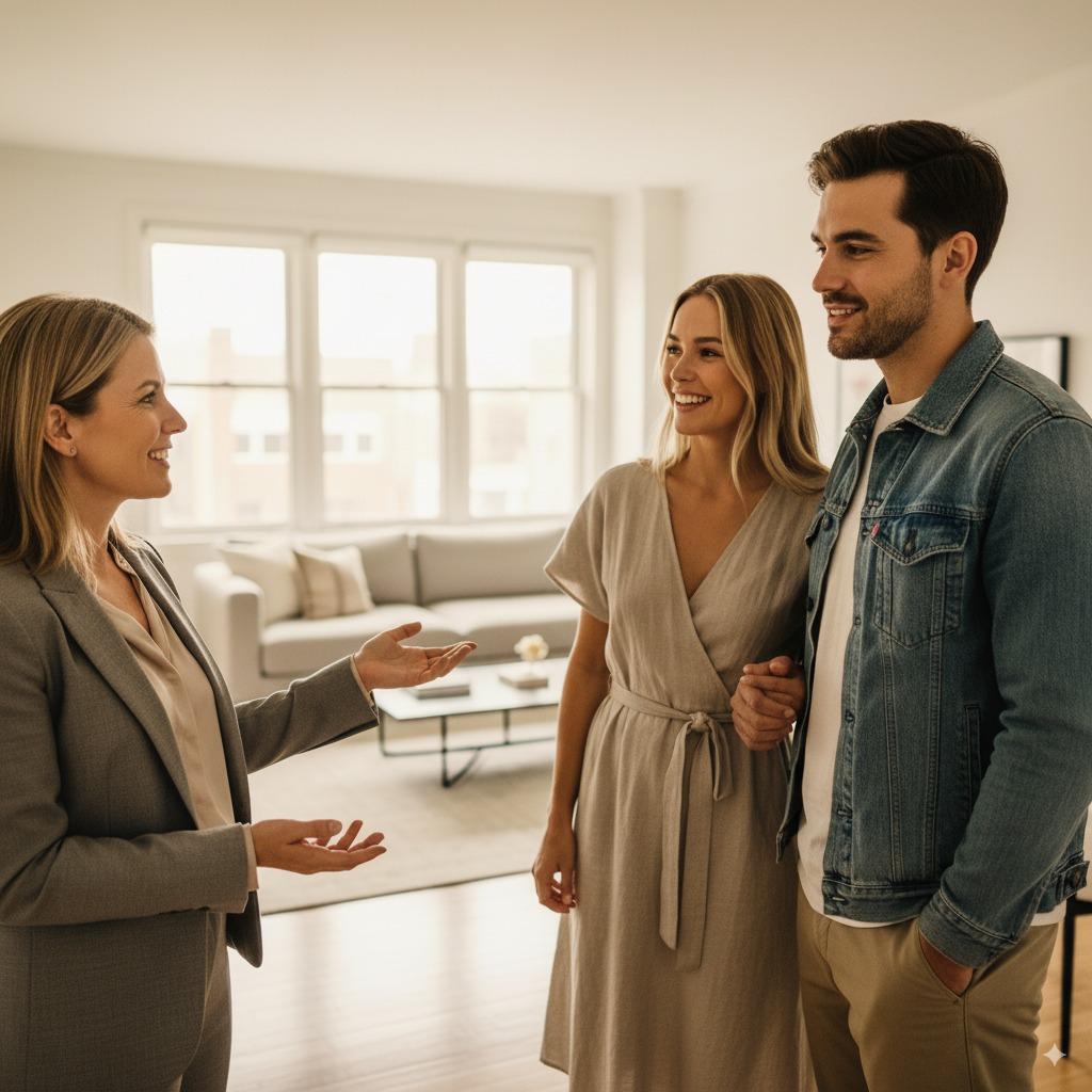 Agent immobilier professionnel utilisant MakePlan Deal