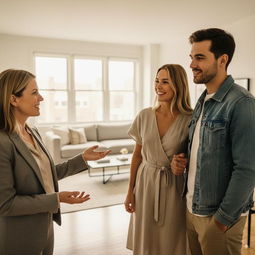 Agent immobilier professionnel utilisant MakePlan Deal